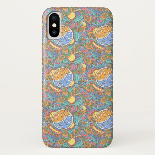 波のライダーパターン Case-Mate iPhoneケース (裏面)