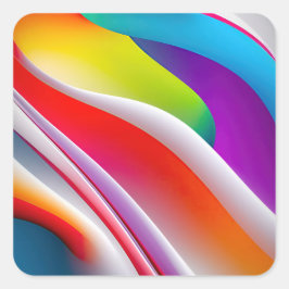 波のリズム スクエアシール