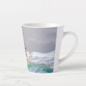 波の上の魔法の城 カフェラテマグ (右)