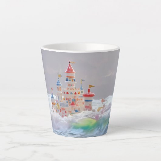 波の上の魔法の城 カフェラテマグ (正面)