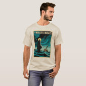 波の上を歩く者Tシャツ Tシャツ (正面フル)