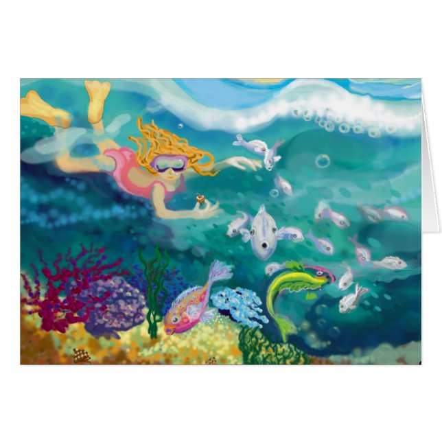 波の下で (正面横)