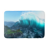 波の下で バスマット (正面)