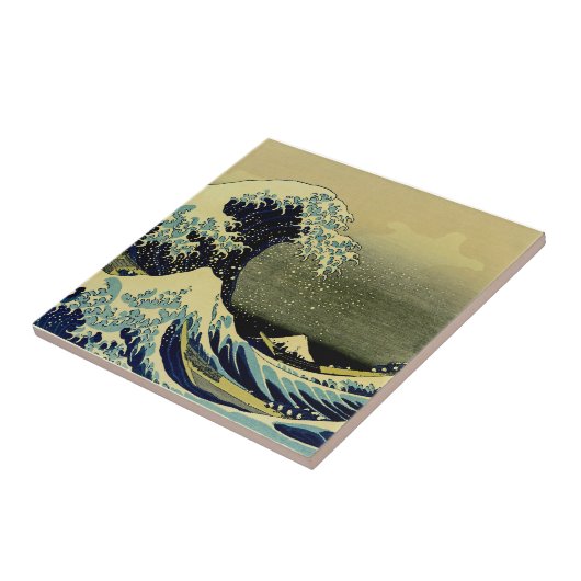 『波の下』 タイル (側面)