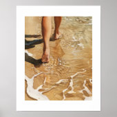 波の中を歩く ポスター (正面)