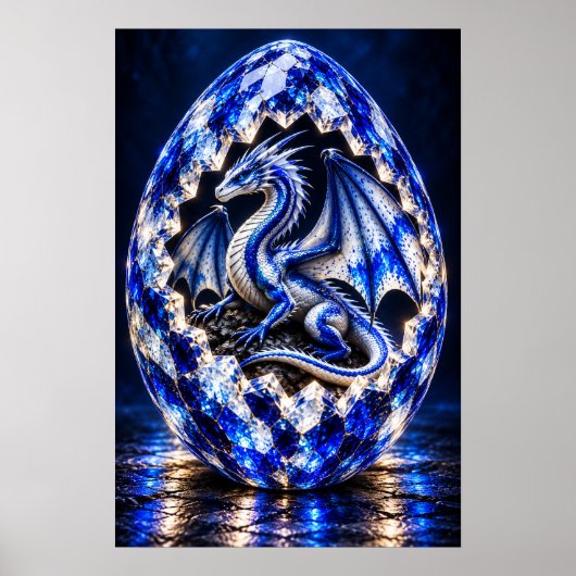 波の冠たるドラゴンの卵 ポスター (正面)