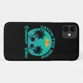 波の夏の雰囲気を味わう Case-Mate iPhoneケース (裏面(横))