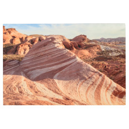 波の岩 メタルプリント