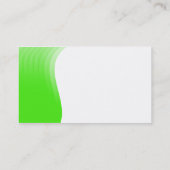 波の差益-緑 名刺 (裏面)
