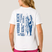 波の店 Tシャツ (裏面)