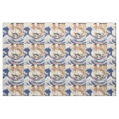 波の怪素晴らし物 ファブリック (ファットクウォーター)