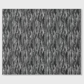 波の折り返し紙 ラッピングペーパー (フラット)