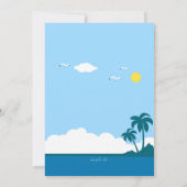 波の招待状 招待状 (裏面)