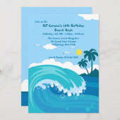 波の招待状 招待状 (正面/裏面)