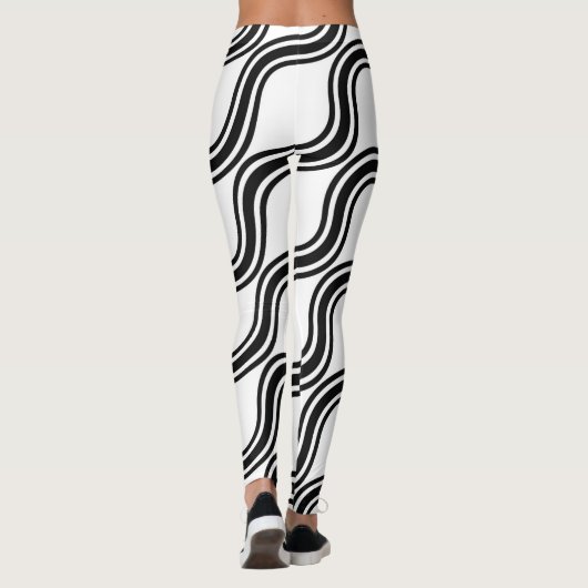 波の揺れ レギンス (裏面)