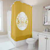 波の月うさぎ シャワーカーテン (インサイチュ)