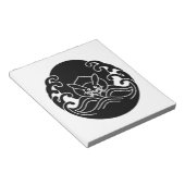 波の月うさぎ ノートパッド (アングル)