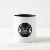 波の月うさぎ マグカップ (中央)