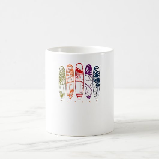 波の検索 コーヒーマグカップ (中央)