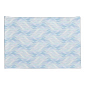 波の標準的な枕カバーの組 枕カバー (裏面-右)