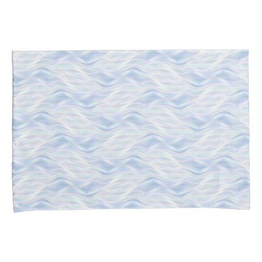 波の標準的な枕カバーの組 枕カバー (正面右)