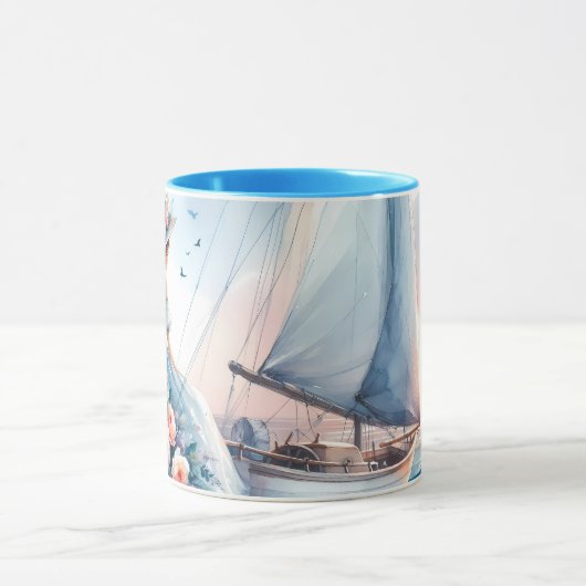 波の残響 マグカップ (中央)