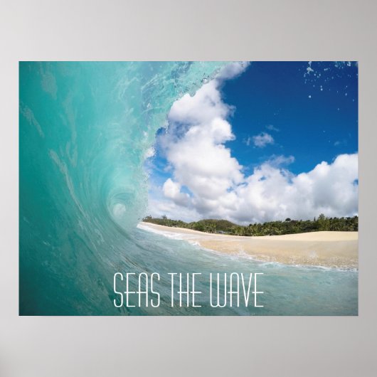 波の海 ポスター (正面)