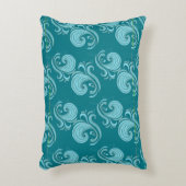 波の渦 アクセントクッション (正面(垂直))