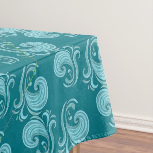 波の渦 テーブルクロス (インサイチュ)
