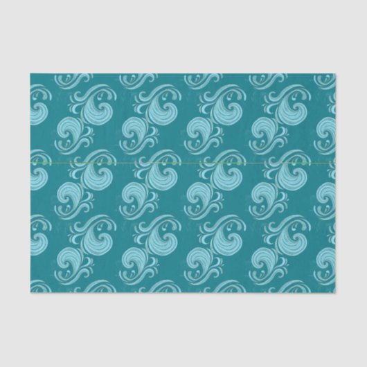 波の渦 薄葉紙 (正面)