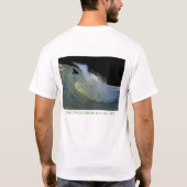 波の炎 Tシャツ (裏面)