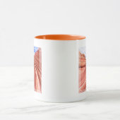 波の砂岩の形成 マグカップ (中央)