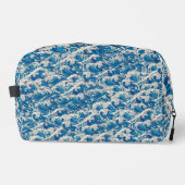 波の素晴らし模様航海の青い波 ドップキット (正面)