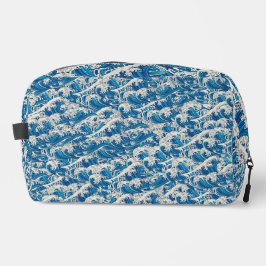 波の素晴らし模様航海の青い波 ドップキット