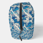 波の素晴らし模様航海の青い波 ドップキット (右)