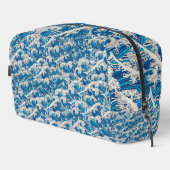 波の素晴らし模様航海の青い波 ドップキット (右コーナー)