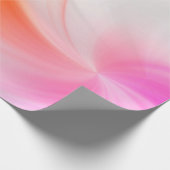 波の背景テンプレート抽象芸術 ラッピングペーパー (角)