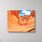 波の色 キャンバスプリント (正面)