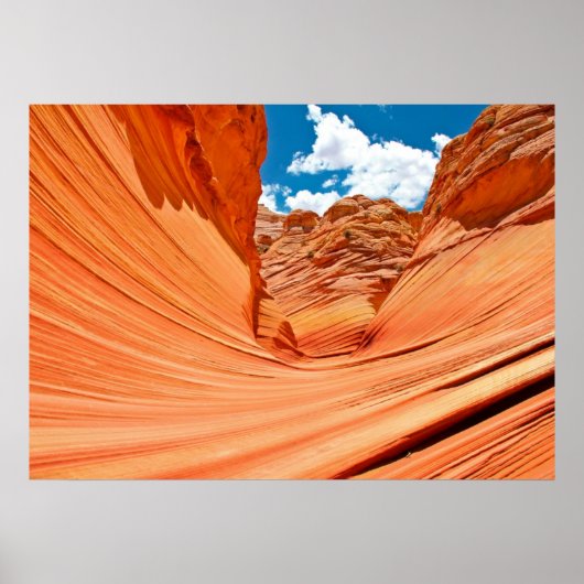 波の色 ポスター (正面)