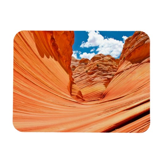 波の色 マグネット (横)