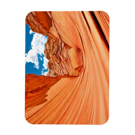 波の色 マグネット (縦)