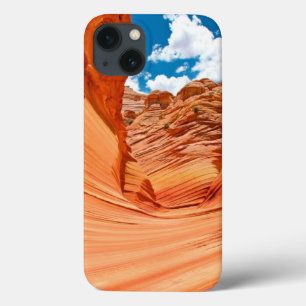 波の色 iPhone 13ケース