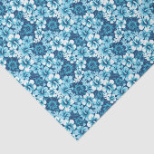 波の花のハイビスカスパターン 薄葉紙 (詳細)