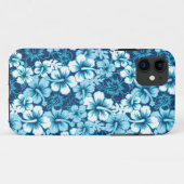 波の花のハイビスカスパターン Case-Mate iPhoneケース (裏面(横))