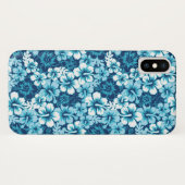 波の花のハイビスカスパターン Case-Mate iPhoneケース (裏面(横))