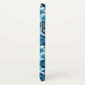 波の花のハイビスカスパターン Case-Mate iPhoneケース (裏面/右)