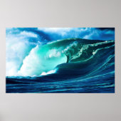 波の衝突 ポスター (正面)