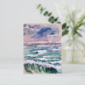 波の衝突 ポストカード (スタンド正面)