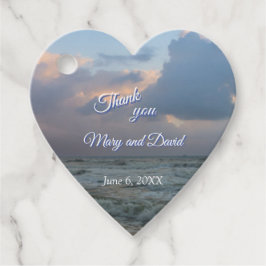 波の音を聞いて感謝結婚する フェイバータグ