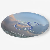 波の音を聞結婚く ペーパープレート (アングル)